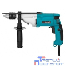 Makita HP2050 Дрель ударная [HP2050] {720Вт,ЗВП-13мм,0-1200\2900об\м,2.3кг,чем,мет редуктор}