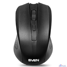 Беспроводная мышь Sven RX-300 Wireless чёрная (3+1кл. 600/1000/1400DPI)