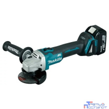 Makita DGA504RF Машина шлифовальная угловая аккумуляторная [DGA504RF] {18В,1х3Ач,Li-ion,8500об\м,2.5кг,чем,пл пуск,anti-restart}