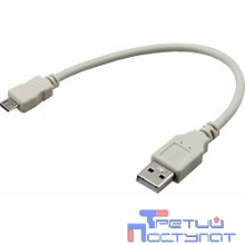 Rexant (18-1162) Кабель USB-A – micro USB, 2,4А, 0,2м, серый