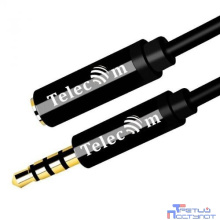 Telecom <TAV7179M-1M> Кабель удлинит 3.5 Jack (M) - 3.5 Jack (F), 1м  PRO [7958820049637]