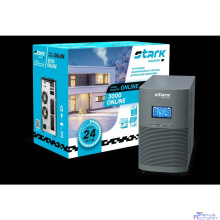 STARK SC 3000 Online 12A ИБП 3000 ВА/2700 Вт {Online, Напольный, 110-300В, 4 х ЕВРО, Smart-slot, USB, RS232, EPO, БЕЗ АКБ - внешние батареи 6 шт от 4,5Ач до 240 Ач}