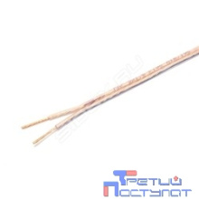 Акустический кабель Cablexpert CC-TC2x1,5-50M, прозрачный,  50 м, на катушке