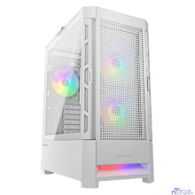 Cougar Airface RGB White, 2х140мм + 1x120mm ARGB Fan, ARGB Fan Hub, без БП, белый, ATX