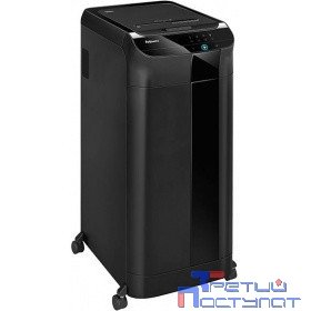 Fellowes Шредер AutoMax 600M FS-4657401 с автоподачей {DIN P-5, 2х12мм, 600лст., 83 лтр., Smart Lock}