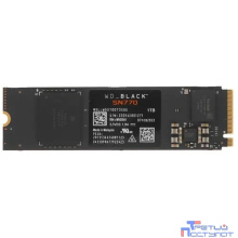WD SSD Black SN770 WDS100T3X0E 1ТБ, M.2 2280, PCI-E 4.0 x4,  NVMe,  PCIe
