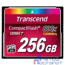 Compact Flash 256Gb Transcend, High Speed (TS256GCF800) 800-x