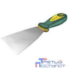 Шпательная лопатка KRAFTOOL с 2-компонент ручк, профилиров нержав полотно, 65мм[10035-065]