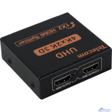 Telecom Разветвитель HDMI 1=>2 4k@30Hz <TTS7000>[6937510891719]