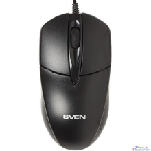 Мышь Sven RX-112 USB чёрная (2+1кл. 1000DPI, кор)