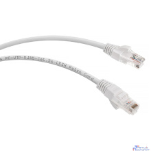 Cabeus PC-UTP-RJ45-Cat.5e-1m-WH-LSZH Патч-корд U/UTP, категория 5е, 2xRJ45/8p8c, неэкранированный, белый, LSZH, 1м
