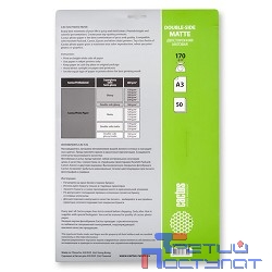 Cactus CS-MA317050DS Фотобумага Cactus CS-MA317050DS матовая двухсторонняя А3 170 г/м2 50 листов