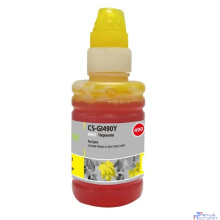 Cactus Чернила CS-GI490Y для Canon Pixma G1400/G2400/G3400, желтый, 100мл