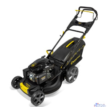 CHAMPION Газонокосилка LM5344 PRO { 4,4кВт привод 525мм 65л 25-75мм 1рычаг/6, 38кг 4в1 }