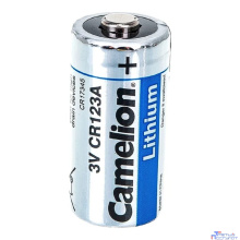 Camelion CR123A BL-1 (CR123A-BP1, батарейка фото,3В) (1 шт. в уп-ке)