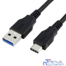 ORIENT UC-325, Кабель USB 3.0 Type-C, Am -> Cm (24pin), 2.5 м, черный (30954)