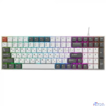 Клавиатура RK100 беспроводная Grey,Red,White, линейные свитчи RK Red