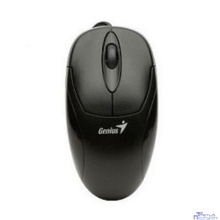 Genius Мышь XScroll V3 black { USB, G5 optical 1000dpi, подходит под обе руки } [31010233100/31010021400]