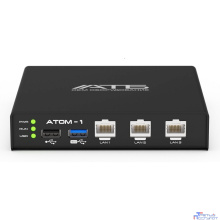 Мини-компьютер АТБ Электроника АТБ-АТОМ-1.3 (АНПБ.465235.001-05) Intel Atom E3845/DDR3L SODIMM/M.2 2242 SSD/3?RJ-45/RS-232/USB 2.0/USB 3.0/SIM