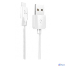 HOCO HC-32045 X1/ USB кабель Type-C/ 1m/ 2.1A/ White