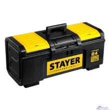STAYER Ящик для инструмента "TOOLBOX-24" пластиковый, Professional [38167-24]