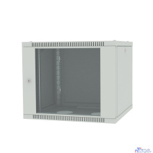 Шкаф настенный 19", 9U Filum FL-WB-0966GM-GY Wall Box (ШхГхВ) 600x600x490 мм, дверь стеклянная, цвет серый RAL7035