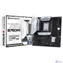 MAXSUN MS-Terminator B760M D5 (Socket 1700, mATX, 4*DDR5, DP/HDMI, 4*SATA3, 3*M.2, 1xPCI-E x16 /1xPCI-E x4, 6*USB 2.0, 2*USB 3.2 Gen1, LAN 1*2.5G, RTL)