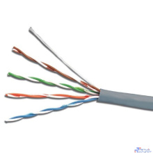 Exegate EX289281RUS Кабель ExeGate UTP4-C5e-CU-S25-IN-LSZH-GR-305 UTP 4 пары кат.5e медь, 25AWG, LSZH, бухта 305м, серый