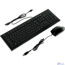 A-4Tech Клавиатура + мышь KR-8520D черный USB Комплект [477615]