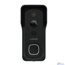 RUBETEK RV-3440 Видеозвонок на батарейках (цв. чёрный), 2 Мп, 1/2.9'' CMOS, объектив 2.4 мм, ONVIF/WebRTC/RTSP, слот microSD, Wi-Fi 2.4 ГГц, PIR датчик 100°, 6700 мАч, IP65, металл