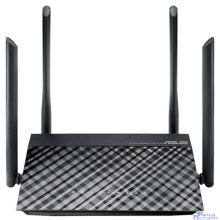 ASUS RT-AC1200 (V2) Беспроводной двухдиапазонный маршрутизатор AC1200 с поддержкой технологии MU-MIMO, Wi-Fi 5 (ac)