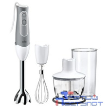 BRAUN MQ 535 Sauce Блендер погружной, 600Вт, белый