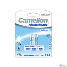 Camelion   AAA- 900mAh Ni-Mh  Always Ready  BL-2 (NH-AAA900ARBP2, аккумулятор, 1.2В)  (2 шт. в уп-ке)
