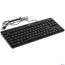 Клавиатура проводная Genius LuxeMate 110 black USB (31300012404)