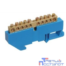 Iek YNN10-69-8D-K07 Шина N "ноль" на DIN-изол ШНИ-6х9-8-Д-С ИЭК