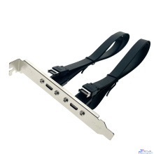 Espada ППланка в корпус USB C 3.2 Gen2x2 2 порта, Ebr220C, 20Gbps, Espada, type E MB (46000)