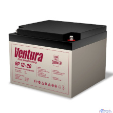 АКБ Ventura GP 12-26 12V/26Ah {F5, ДхШхВ 175х166х125мм, 7.70кг, срок службы 6-9 лет}