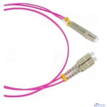 Hyperline FC-D2-504-LC/PR-LC/PR-H-1M-LSZH-MG Патч-корд волоконно-оптический (шнур) MM 50/125(OM4), LC-LC, duplex, LSZH, 1 м