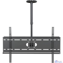 Кронштейн для телевизора Cactus CS-CP04-R черный 37"-70" макс.81.6кг потолочный поворот и наклон