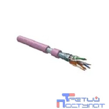 Кабель Hyperline FUTP4-C5E-S24-IN-LSLTX-PK-305 (305м) Кабель витая пара, экранированный F/UTP, общий экран фольга, категория 5e, 4 пары 24 AWG, 4х2х0,51 мм, однопроволочныежилы, нг(А)-LSLTx, внутренни