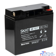 АКБ БАСТИОН SKAT SB 1217 AGM 12V 17Ач I зар.5,1А, B1 (под болт М5), гарантия 18 мес (2536)