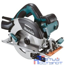 Makita HS6100 Пила дисковая [HS6100] {1100Вт,5500об\м,диск-ф165х20мм,рез-54.5мм,3.7кг,кор}