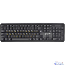 Exegate EX279939RUS Клавиатура Exegate LY-331L2, <USB, шнур 2,2м, черная, 104кл, Enter большой>, OEM