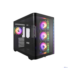FSP Корпус ATX Minitower M580-BA, Black