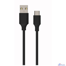 Bion Кабель USB 2.0 - USB Type-C (AM/CM), 3А (36W), 1 м, черный [BXP-CCP-USB2-AMCM-6-1M]