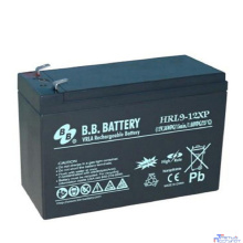 АКБ B.B. Battery HRL 9-12XP (12В 9Ач  =218,3Вт/блок, ДхШхВ 151x65x94 мм, масса 2,75 кг) клеммы F2