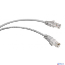Cabeus PC-UTP-RJ45-Cat.6-1m-LSZH Патч-корд U/UTP, категория 6, 2xRJ45/8p8c, неэкранированный, серый, LSZH, 1м