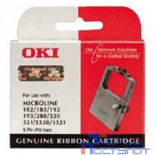 OKI 01108002/09002303 Картридж с красящей лентой {Microline 280/320/321/3320/3321/3310/3311}