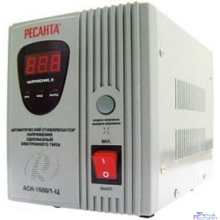 Ресанта АСН-1 500/1-Ц 63/6/3 Стабилизатор {220В±8%, Габариты 237х140х170, Вес 4,5 кг}