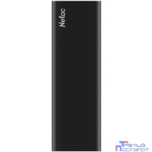 Netac Portable SSD 250GB Z Slim [NT01ZSLIM-250G-32BK] USB3.2, up to 520/480MBs, черный
